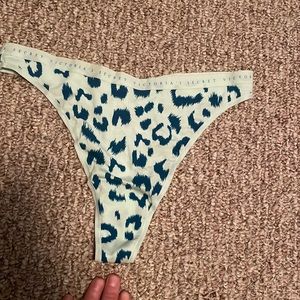Victoria secret size medium cheetah thong.